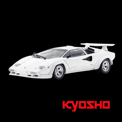Lamborghini Countach LP 400S White 1/18 Diecast Model Car by Kyosho