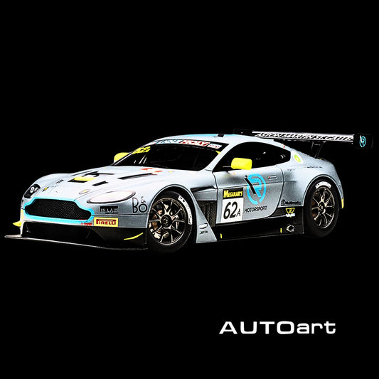 Aston Martin Vantage V12 GT3 #62A J. Dennis - M. Vaxiviere - M. Kirchhoefer Team R-Motorsport Bathurst 12H (2019) by Autoart