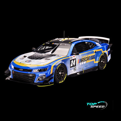 Chevrolet Camaro ZL1 #24 Jenson Button - Jimmie Johnson - Mike Rockenfeller "Hendrick Motorsports - NASCAR Next Gen Garage 56" Innovative "24 Hours of Le Mans"