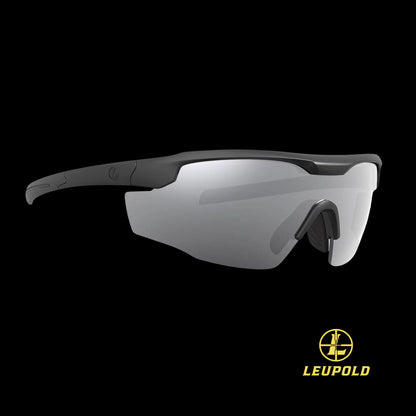 Leupold Sentinel Sunglasses Matte Black Shadow Grey Flash