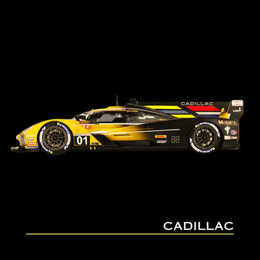 Cadillac V-Series.R #01 Sebastien Bourdais - Scott Dixon - Renger van der Zande   by Top Speed