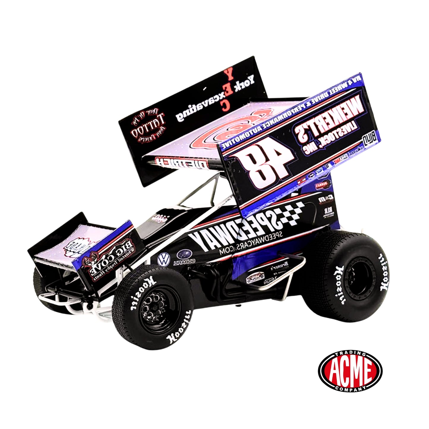 Winged Sprint Car #48 Danny Dietrich "Weikert's Livestock - Speedway Cars" Gary Kauffman Racing (2025)