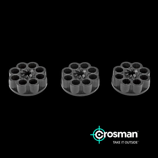 Crosman, Speedloader, For .177 BB/.177 Pellets, 8 Round, Black.
