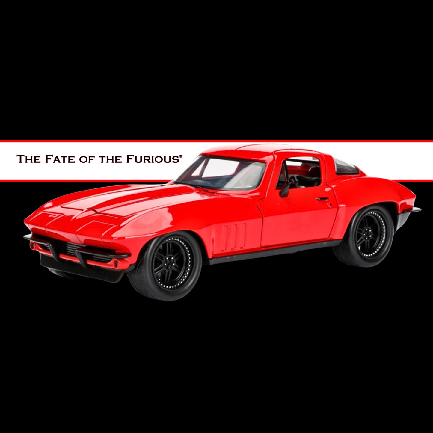 Letty's Chevrolet Corvette Fast & Furious F8 "The Fate of the Furious" Movie 1/24 Diecast Model Car by Jada