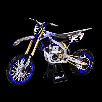 Yamaha YZ450F Motorcycle #3 Eli Tomac "Championship Edition" Yamaha Factory Racing 1/6 Diecast Model by New Ray