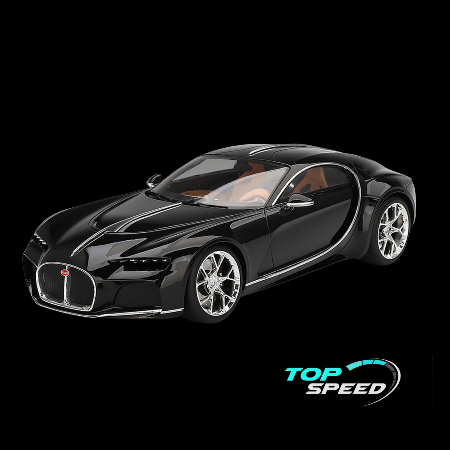 Bugatti Atlantic Concept Nocturne Black, Top Speed