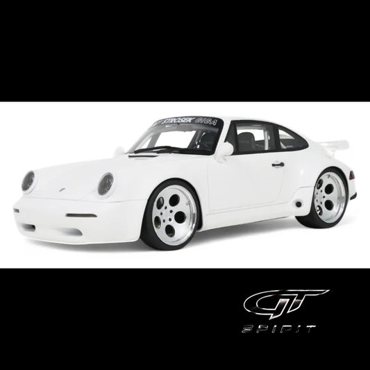 2024 Strosek GIGA (Porsche 911) White 1/18 Resin Model Car – GT Spirit (Brand New)