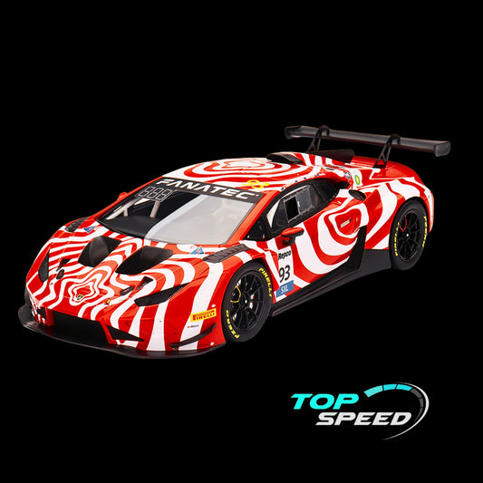 Lamborghini Huracan GT3 EVO2 #93 Tony D'Alberto - Adrian Deitz - Grant Denyer - David Wall "Wall Racing" "Bathurst 12 Hour" (2024) 1/18 Model Car by Top Speed