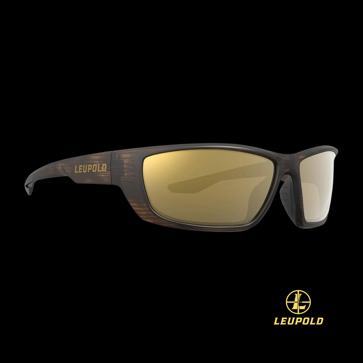 Leupold Cheyenne Sunglasses Matte Tortoise with Bronze Mirror Lens
