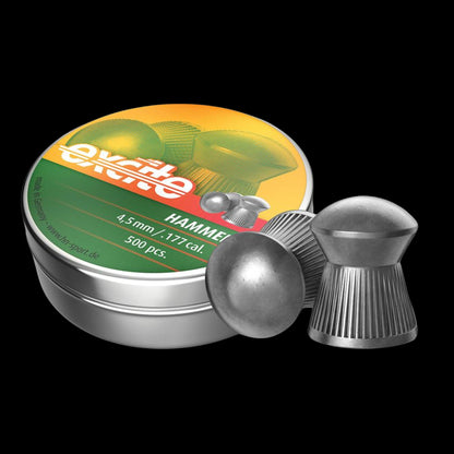 Hatsan Excite Hammer Domed/Round Nose Pellets .177 cal 500/ct