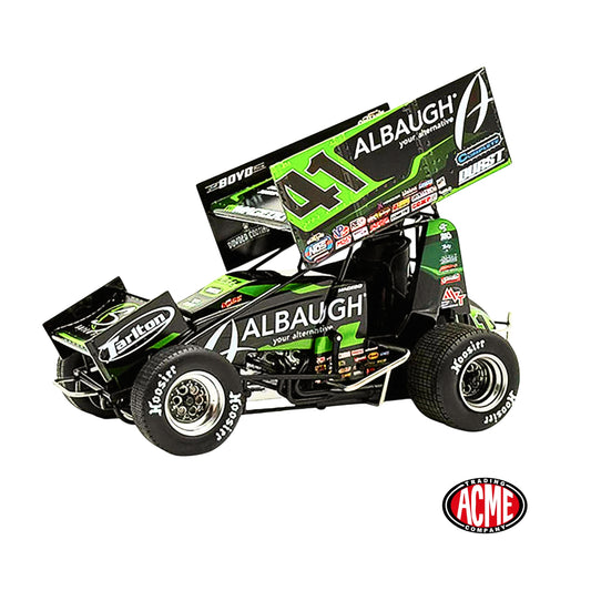 Winged Sprint Car #41 Carson Macedo "Albaugh" Jason Johnson Racing