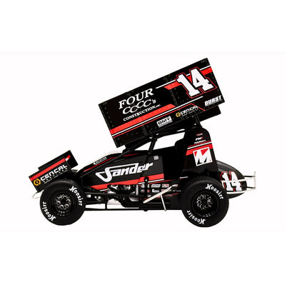 Winged Sprint Car #14 Spencer Bayston "Four CCCC's Construction - Sander" Jason Meyers Racing