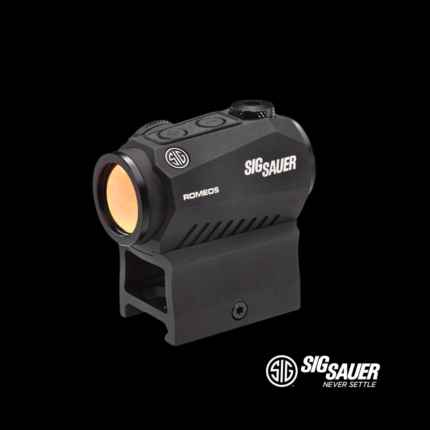 Sig Sauer ROMEO5 Compact Red Dot Sight 1x20mm 2 MOA .5 MOA Adj M1913 Black