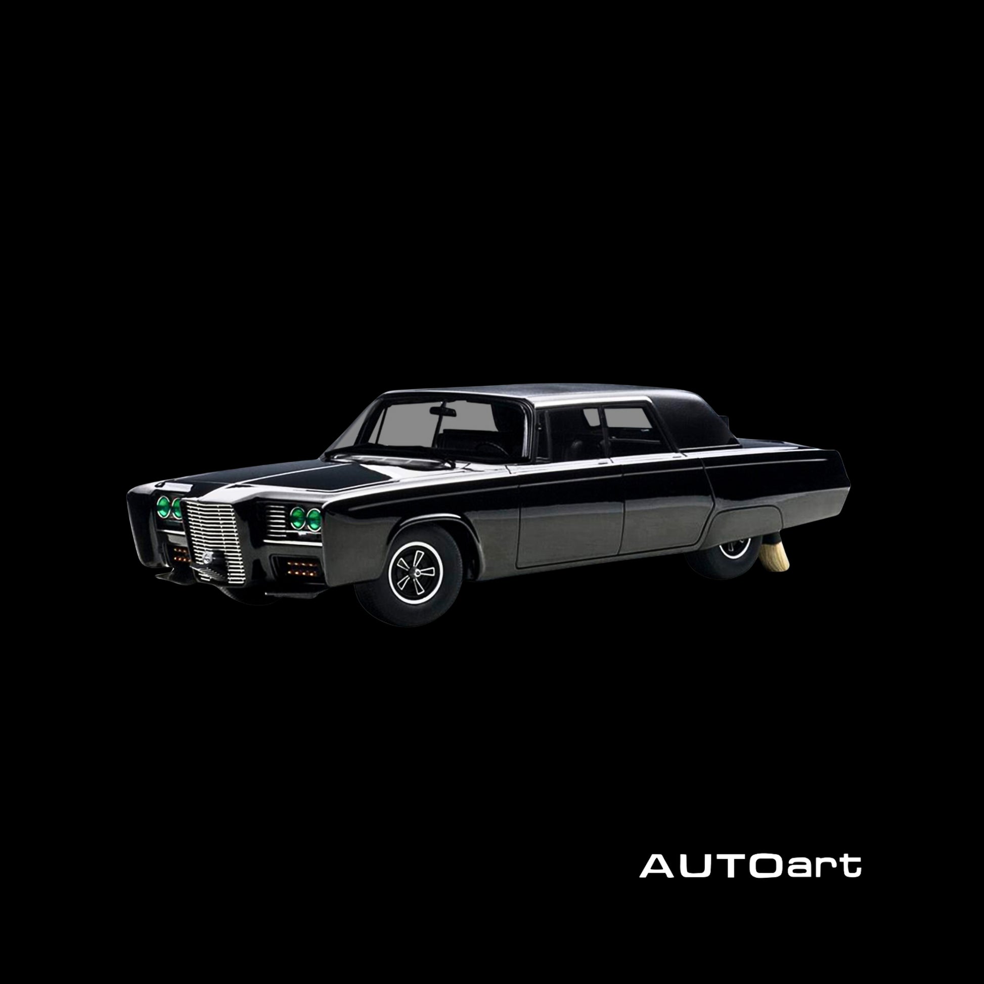 Black Beauty "The Green Hornet" (1966-1967) TV Series 1/18 Diecast Model Car by Autoart.