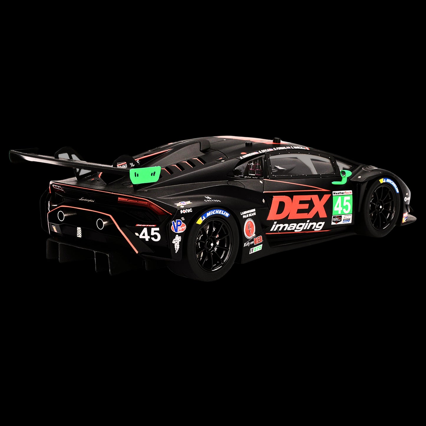 Lamborghini Huracan GT3 EVO2 #45 Graham Doyle - Danny Formal - Ashton Harrison - Kyle Marcelli "Wayne Taylor Racing with Andretti" "24 Hours of Daytona" (2024) 1/18 Model Car by Top Speed