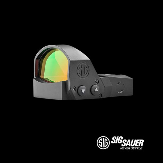 Sig Sauer Romeo1PRO Open-Reflex Red Dot Sight 1x30mm 6 MOA 1.0 MOA Adj Steel Shroud - Black - ON SALE!