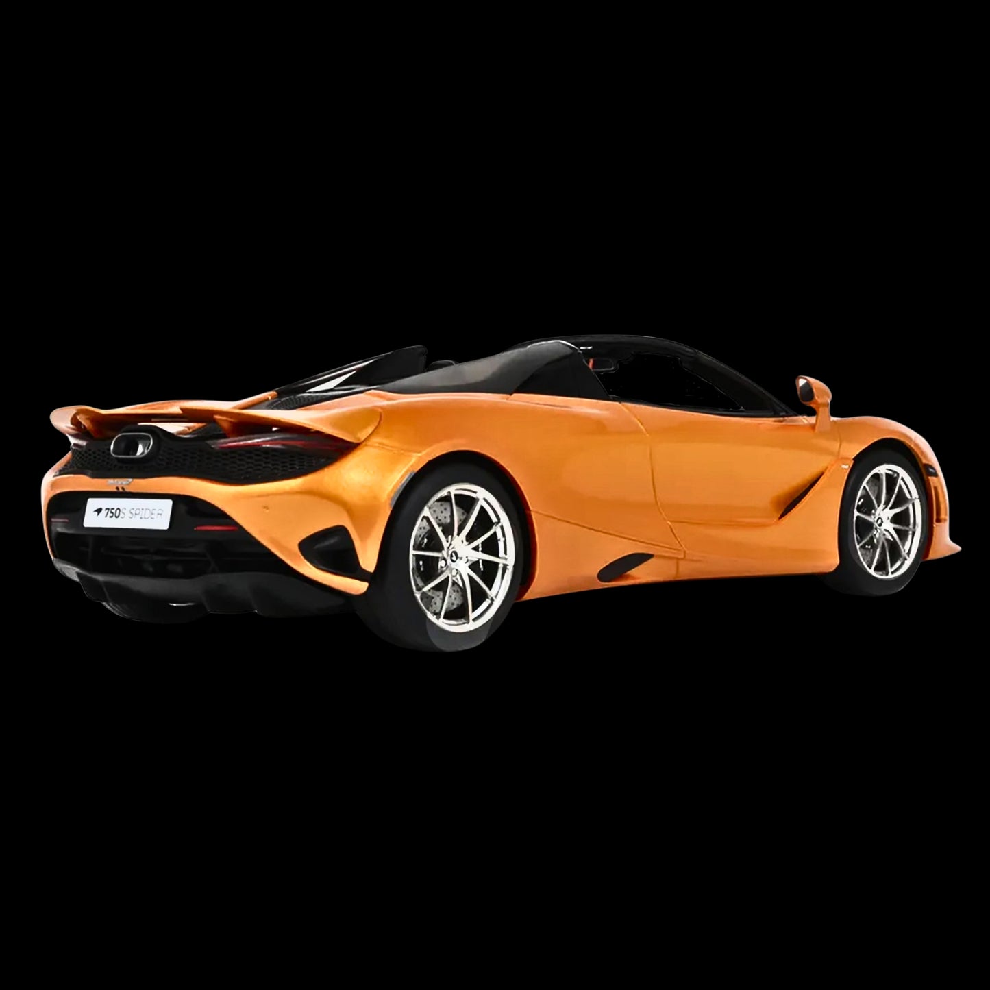 GT Spirit 2024 McLaren 750S Spider Orange Metallic 1/18 Resin Model Car (Sealed / No Openings)