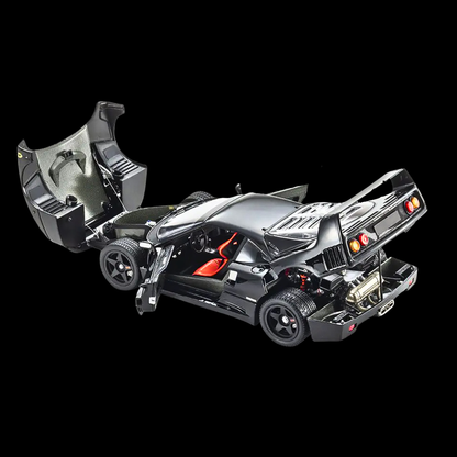 Ferrari F40 Black 1/18 Diecast Model Car by Kyosho