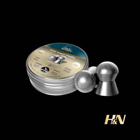 H&N Field Target Trophy .177 cal. 4.50 mm head-size- per 500