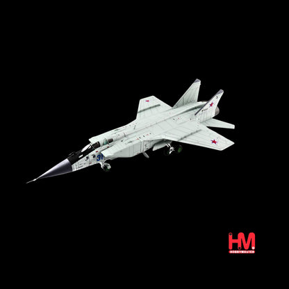 Mikoyan MIG-31K Foxhound D Interceptor Aircraft with KH-47M2 Missile (2022) "Air Power Series"  by Hobby Master
