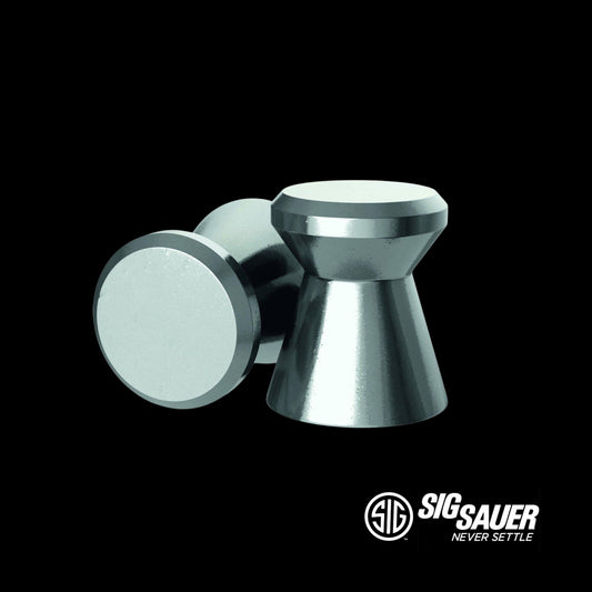 Sig Airguns Match Ballistic Pellets .177 Cal MATCH Lead 5.25 gr FLAT 500/ct (Blister Pack)