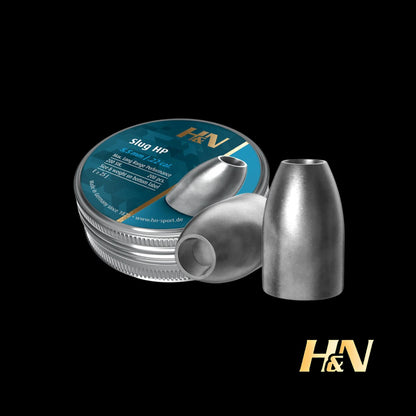 H&N Slug HP .22 Caliber 5.53 mm Head 25 gr 200 Count