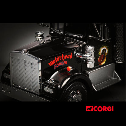 "Motorhead Bomber" Transport Truck Black 1/50 Diecast Model by Corgi