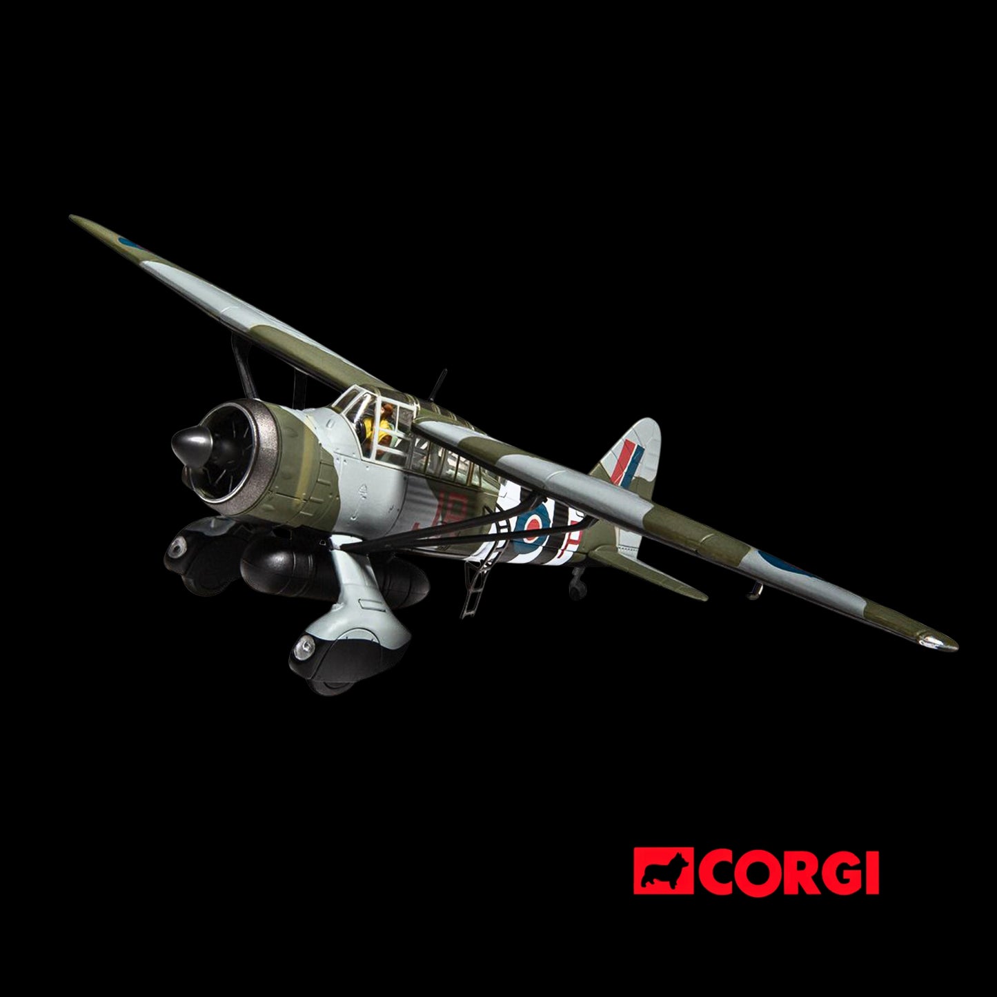 Westland Lysander Mk. III Aircraft "'Lucky' Newhouse No. 161 Squadron" (1944) British Royal Air Force "The Aviation Archive" Series 1/72 Diecast Model by Corgi