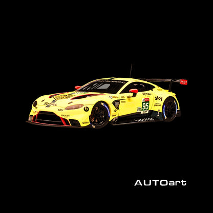 2018 Aston Martin Vantage GTE #95 Sorensen - Thiim - Turner Le Mans PRO  by Autoart
