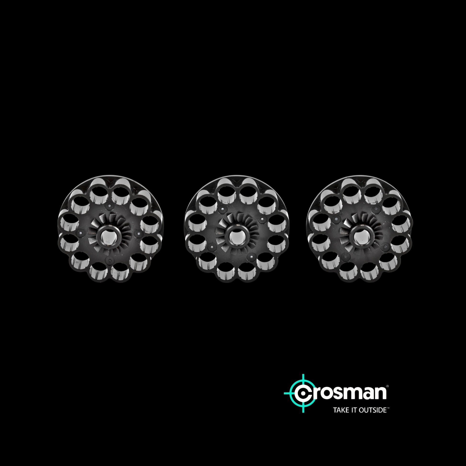 Crosman, Speedloader, For .177 Pellets, 12 Round, Black.
