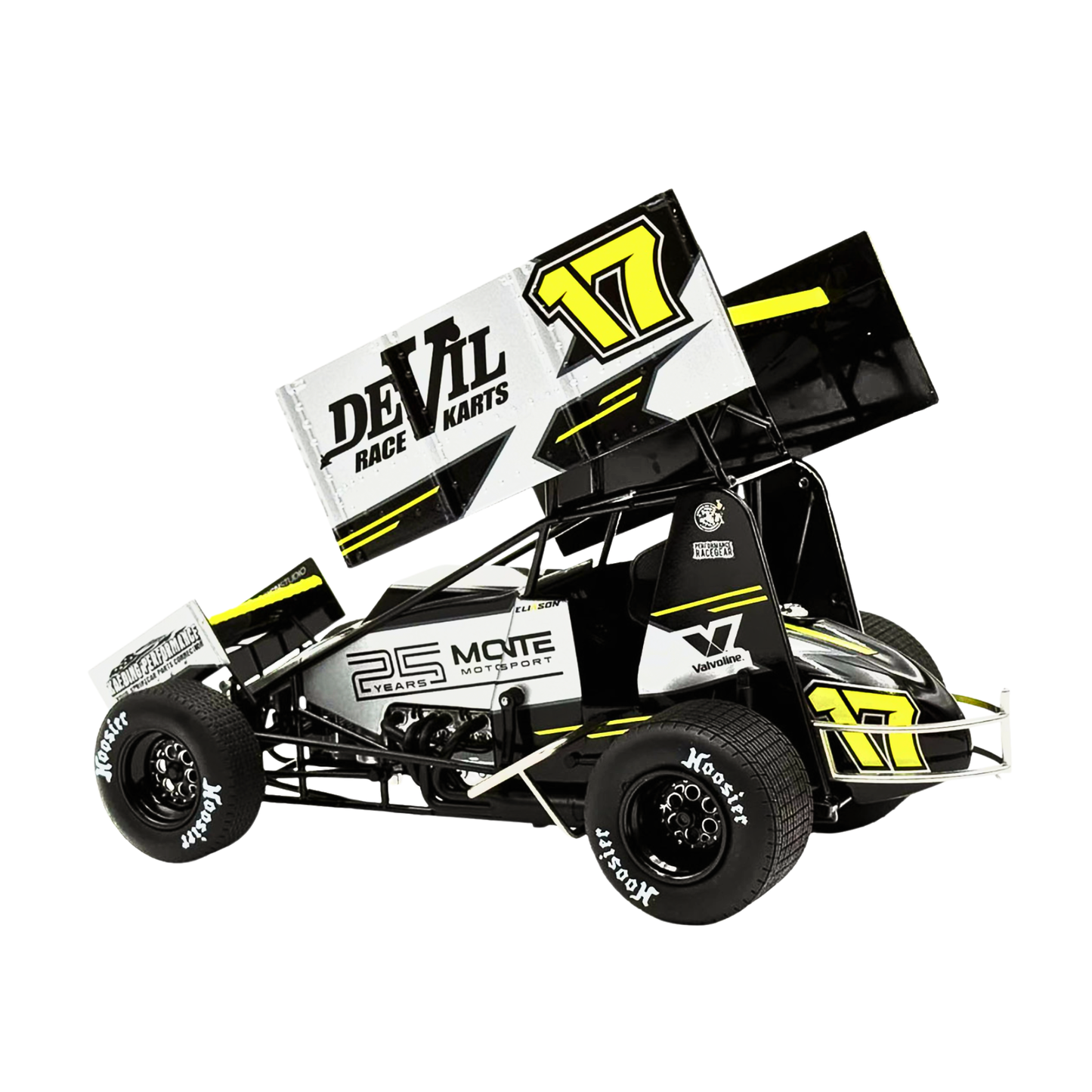 Winged Sprint Car #17 Cory Eliason "Devil Race Karts"