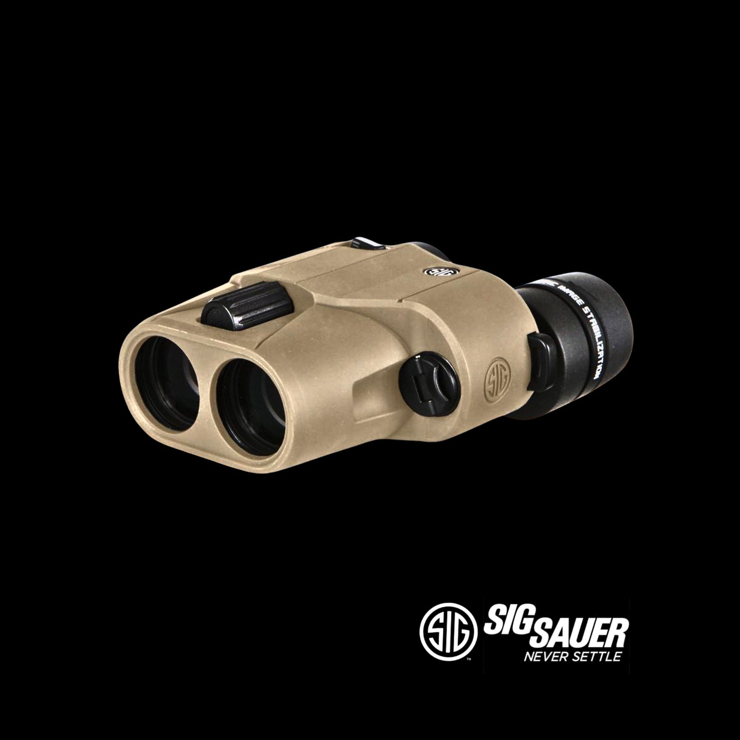 Sig Sauer ZULU6 Image-Stabilized HDX Binocular 10x30mm - Coyote