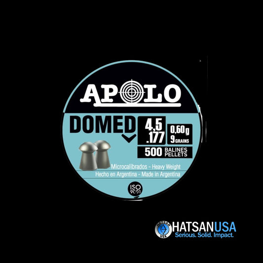 Hatsan Apolo Domed Air Rifle Pellets 177 Cal 9 gr 500/ct