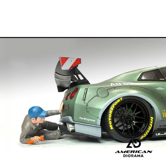 American Diorama Top Tuners Figure #4 “Premium” Series 1/18 Scale Figurine for Diecast Displays