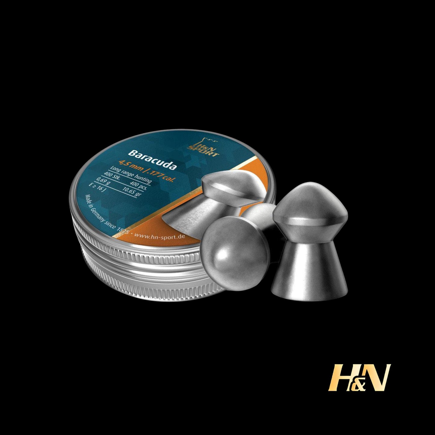 H&N Baracuda 177 cal. 10.65 gr 400/ct