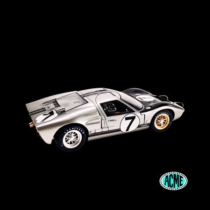 Ford GT40 MKII-B #7 Graham Hill - Brian Muir "Alan Mann Racing" "24 Hours of Le Mans" (1966) "Masterpiece Collection"  by ACME