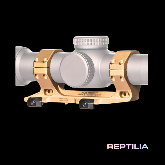 Reptilia AUS 1-Piece Scope Mount 34mm 1.54" FDE.