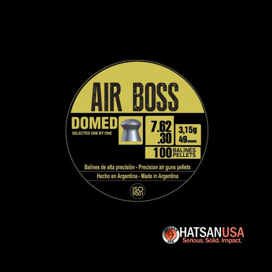 Hatsan Apolo Air Boss Domed Air Rifle Pellets 30 Cal 49 gr 100/ct