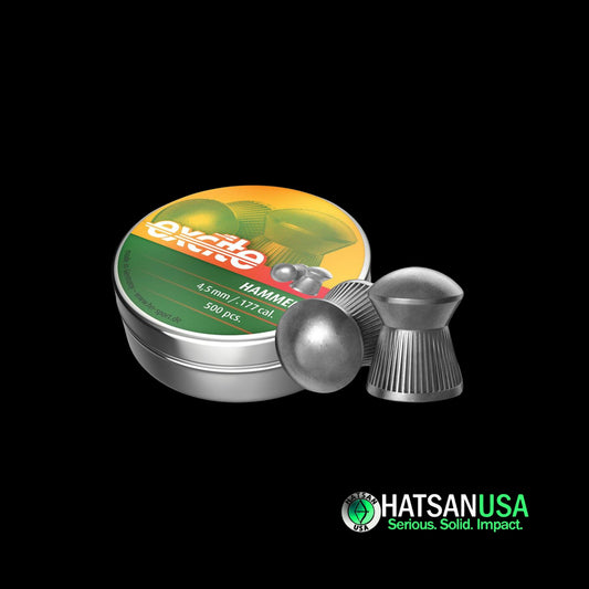 Hatsan Excite Hammer Domed/Round Nose Pellets .177 cal 500/ct