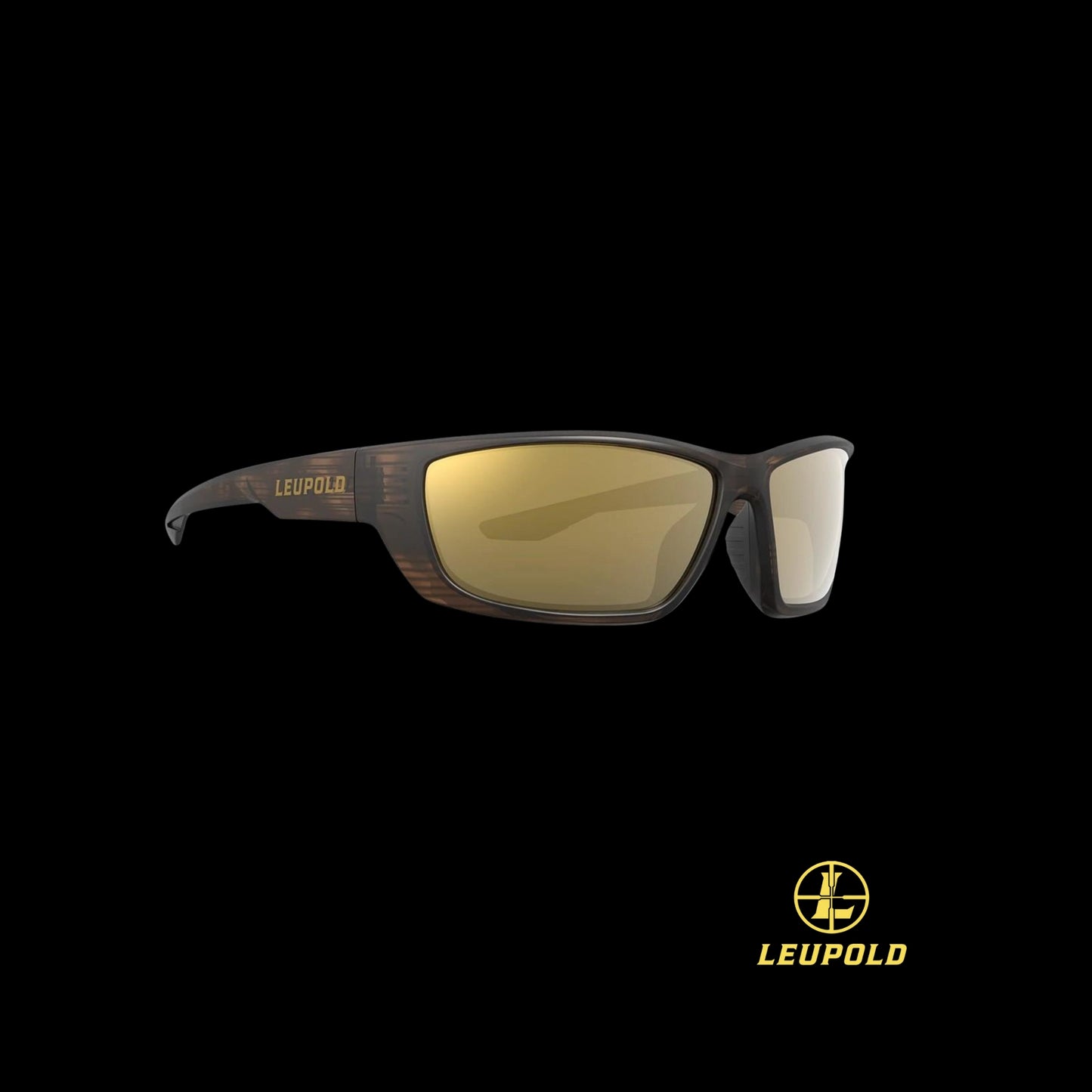 Leupold Cheyenne Sunglasses Matte Tortoise with Bronze Mirror Lens