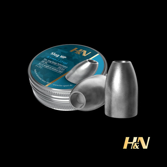 H&N Slug HP .22 Caliber 5.53 mm Head 23 gr 200 Count