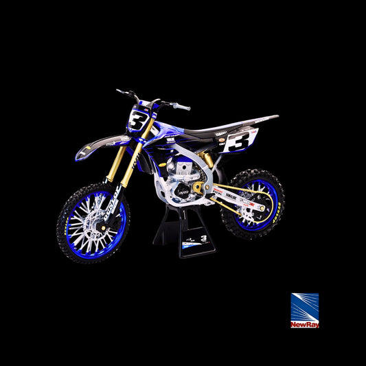 Yamaha YZ450F Motorcycle #3 Eli Tomac "Championship Edition" Yamaha Factory Racing 1/6 Diecast Model by New Ray