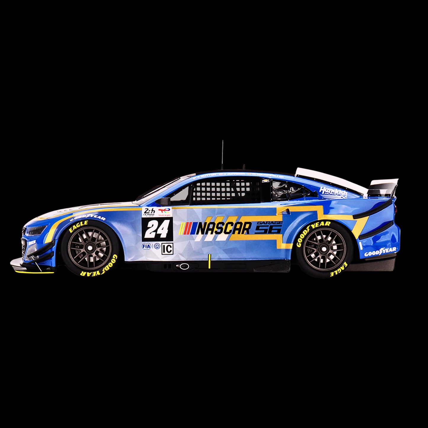 Chevrolet Camaro ZL1 #24 Jenson Button - Jimmie Johnson - Mike Rockenfeller "Hendrick Motorsports - NASCAR Next Gen Garage 56" Innovative "24 Hours of Le Mans"