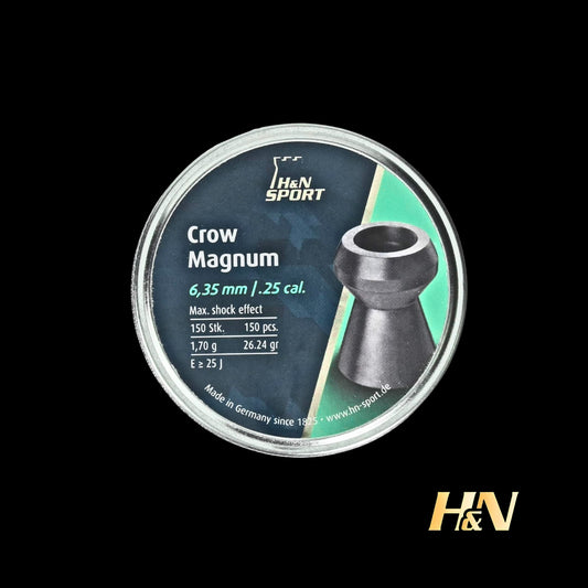 H&N Crow Magnum .25 cal.- per 150
