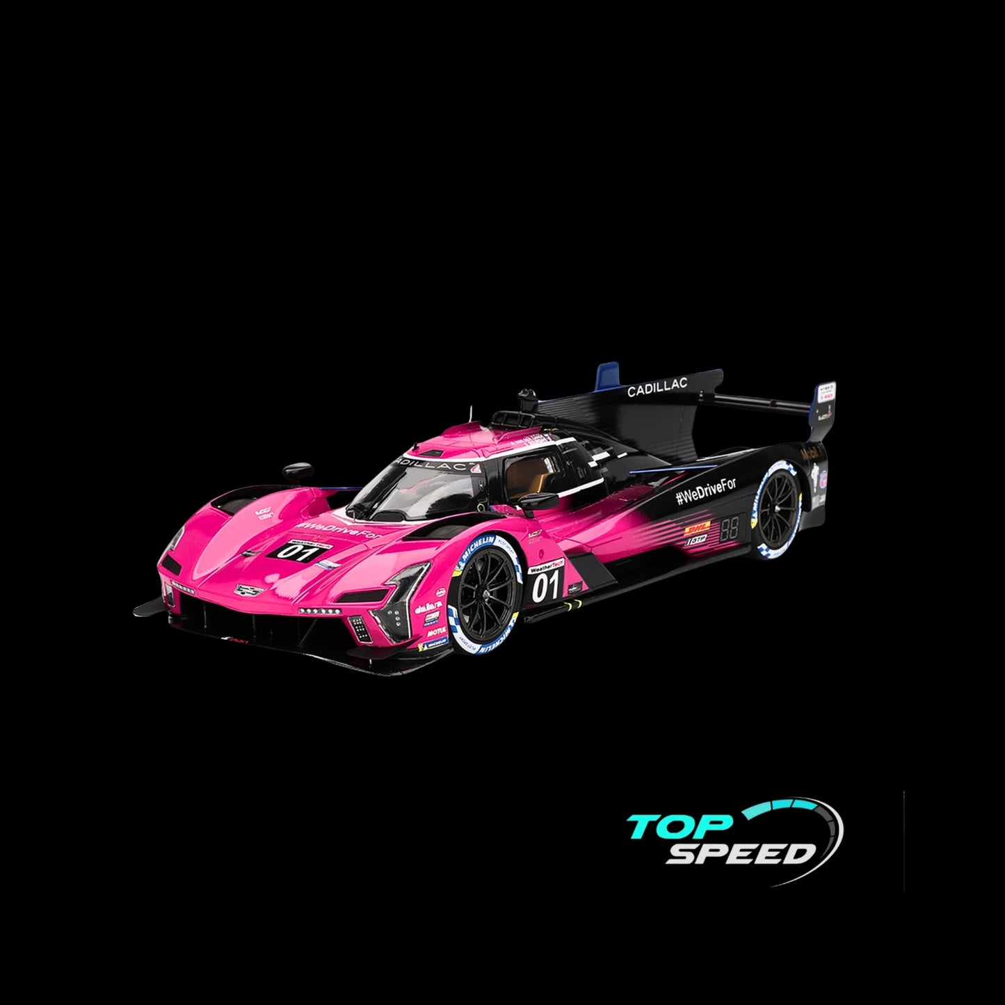Cadillac V-Series.R #01 Sebastien Bourdais - Scott Dixon - Renger van der Zande "Cadillac Racing" Winner IMSA "Petit Le Mans" (2024)  by Top Speed - 1