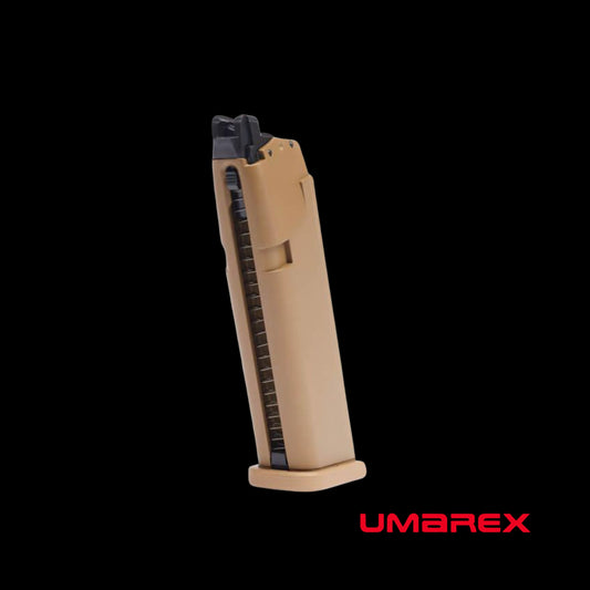 Umarex GLOCK™ 19X Gen5 Blowback Airgun Magazine - Coyote Airsoft 6mm BB 20/rd.