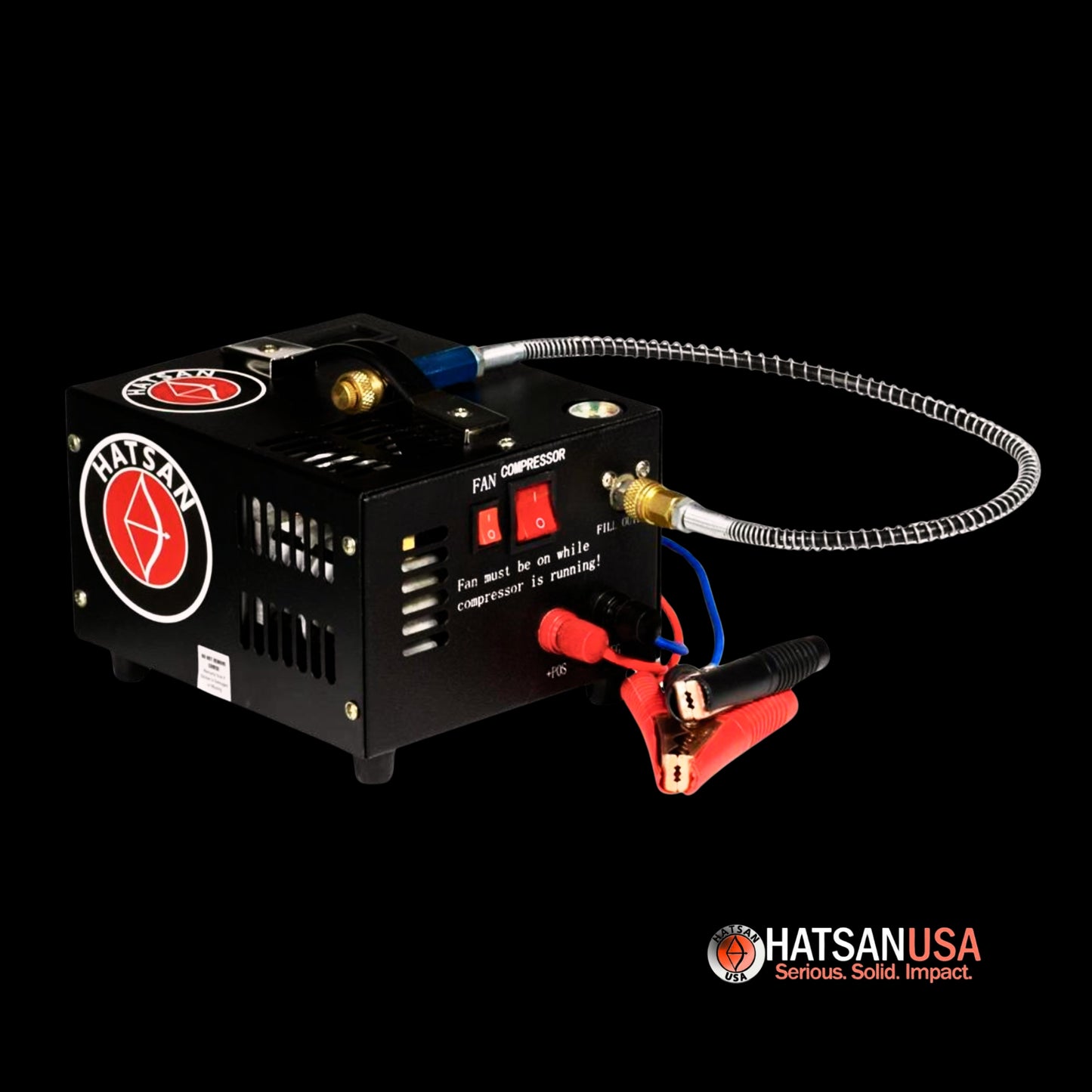 Hatsan TactAir Spark Portable 12 volt PCP Compressor