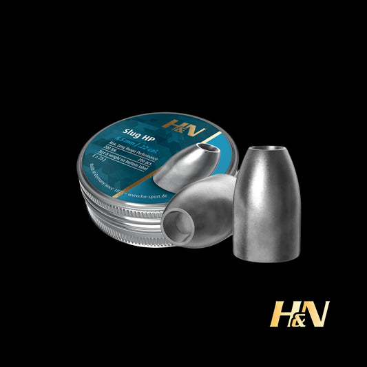 H&N Slug HP .22 Caliber 5.51 mm Head 21 gr 200 Count