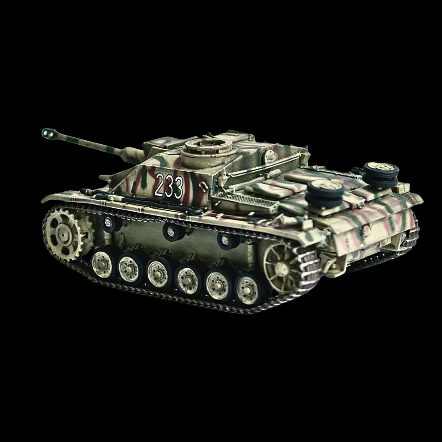 Germany StuG III Ausf. G "Early Production" Tank "#233 Pz.Abt. 103 3.Pz.Gren. Div. Rome" (1943) "NEO Dragon Armor" Series 1/72 Plastic Model by Dragon Models