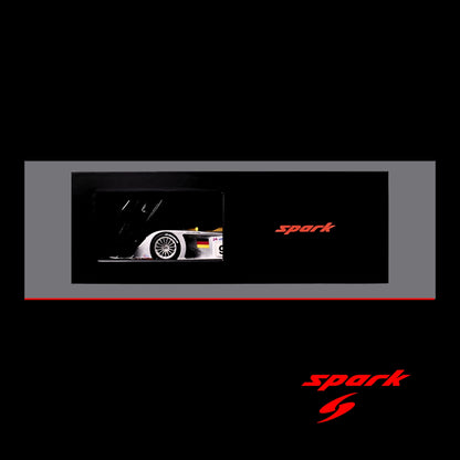 Allan McNish - Stephane Ortelli "Audi Sport Team Joest" 2nd Place "24 Hours of Le Mans" (2000) with Acrylic Display Case  by Spark - 1
